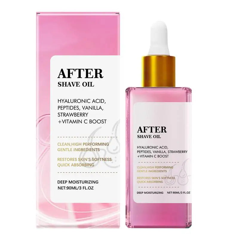 90ml Strawberry Vanilla After Shave Oil Women For Smooth Skin Moisturizes Soft Serve Shave Oil Trul y After Shave Oil For Armpit