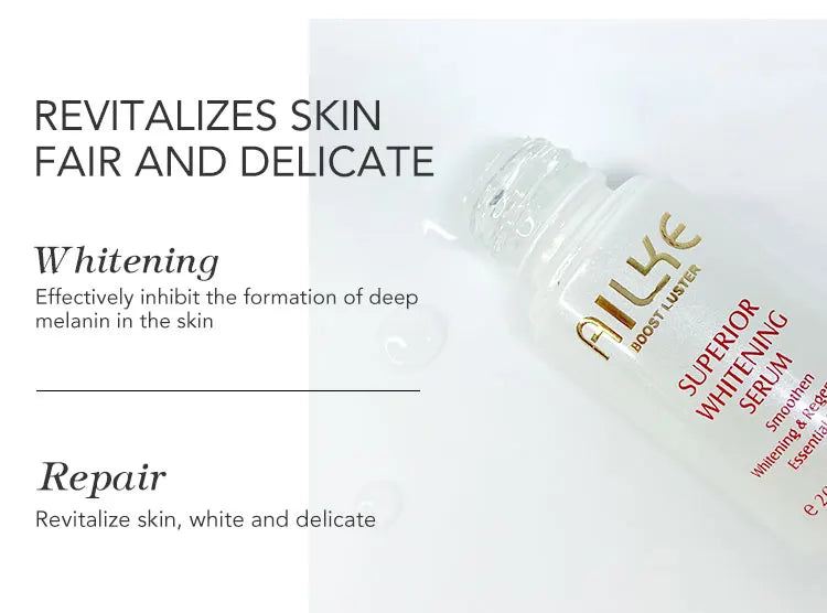 AILKE Whitening Face Cream, Reduce Dark Spots, Sun Spots, Inhibit Melanin, With Collagen, Glutathione, For All Skin Types