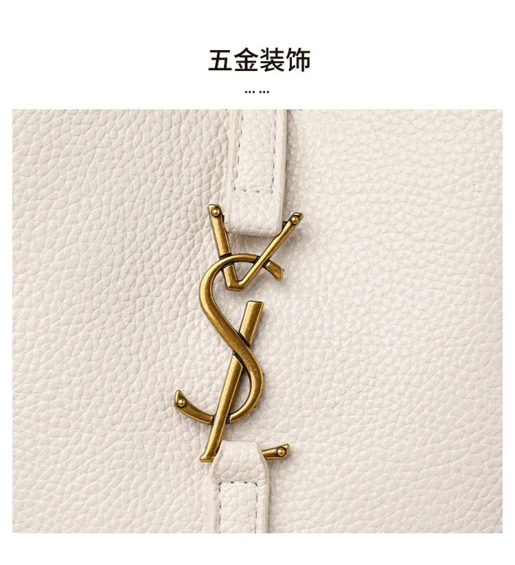 2025 Leather All-in-one Yang Shilin Ladies Armpit Bucket Bag Fashion Rose with The Same Shoulder Bag for Women