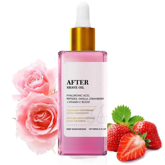 90ml Strawberry Vanilla After Shave Oil Women For Smooth Skin Moisturizes Soft Serve Shave Oil Trul y After Shave Oil For Armpit
