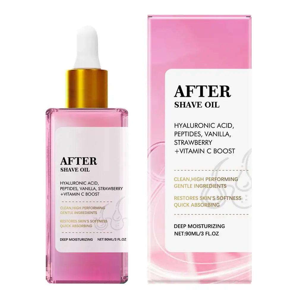 90ml Strawberry Vanilla After Shave Oil Women For Smooth Skin Moisturizes Soft Serve Shave Oil Trul y After Shave Oil For Armpit